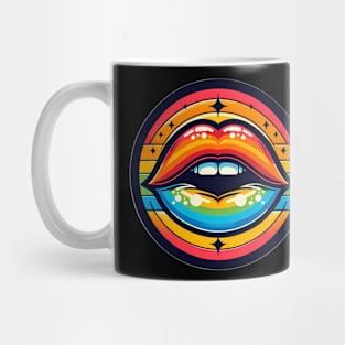 gay lips Mug